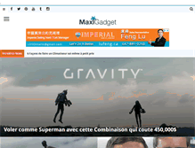 Tablet Screenshot of maxigadget.com